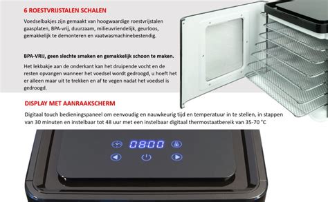 vochtmeting voor voedseldroger|lekkere voedingsdroger.